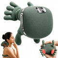 Cordless 4D Shiatsu Neck & Shoulder Massager with Heat | Deep Tissue Kneading Massage Pillow | Rechargeable Pain Relief for Home, Office & Travel