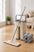SmartClean Pro Flat Mop & Bucket Set