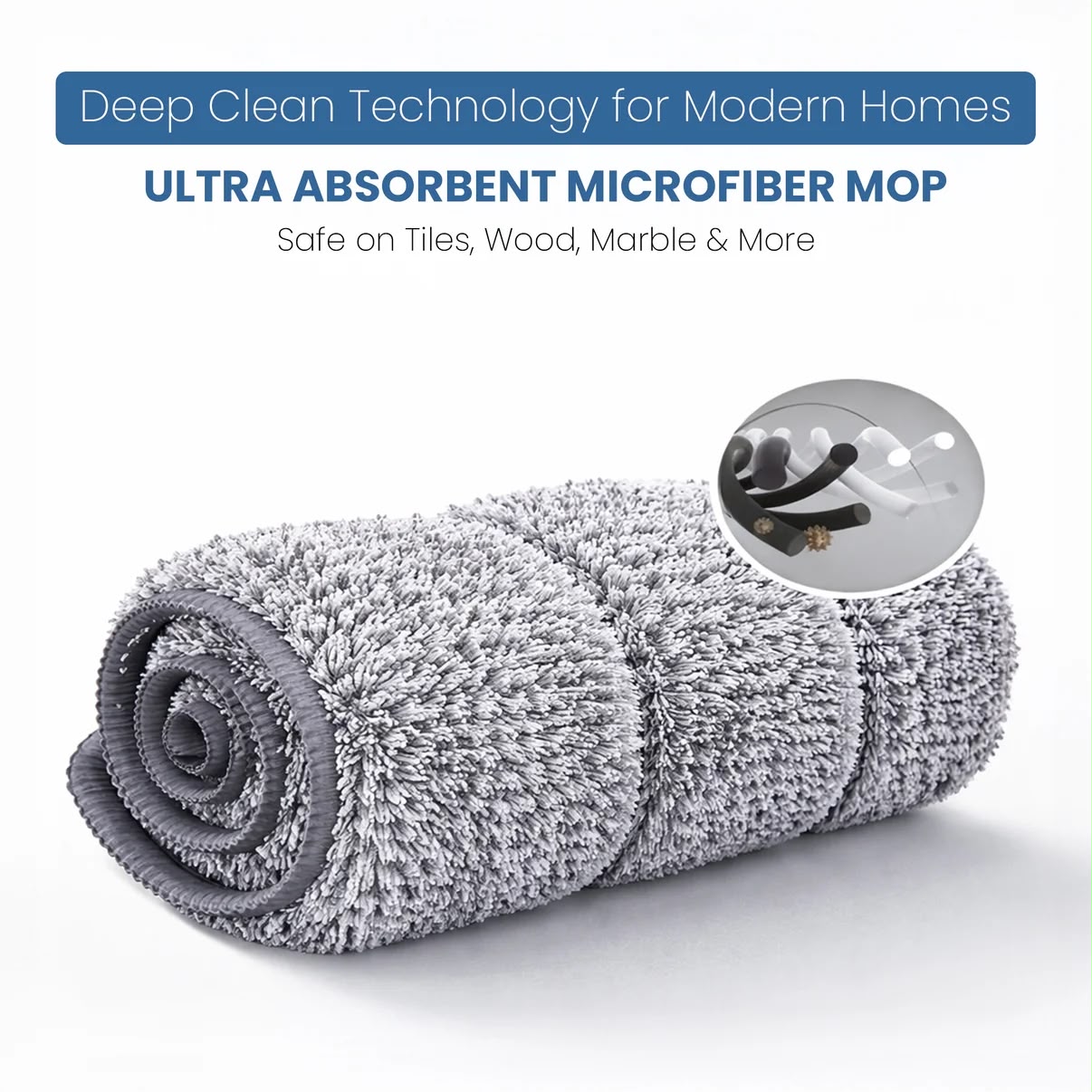 SmartClean Pro Flat Mop & Bucket Set